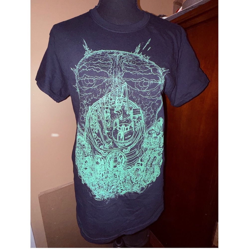Fallout Crate Graphic T-Shirt Mens Small Black NWOT LootWear Exclusive Gaming